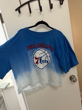 Philadelphia Sixers ombré top